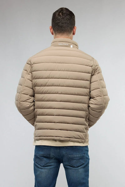 מעיל דו צדדי ירוק/ נייבי