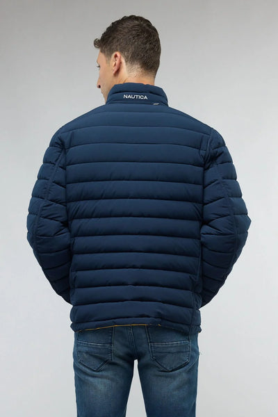 מעיל דו צדדי  / צהוב- נייבי