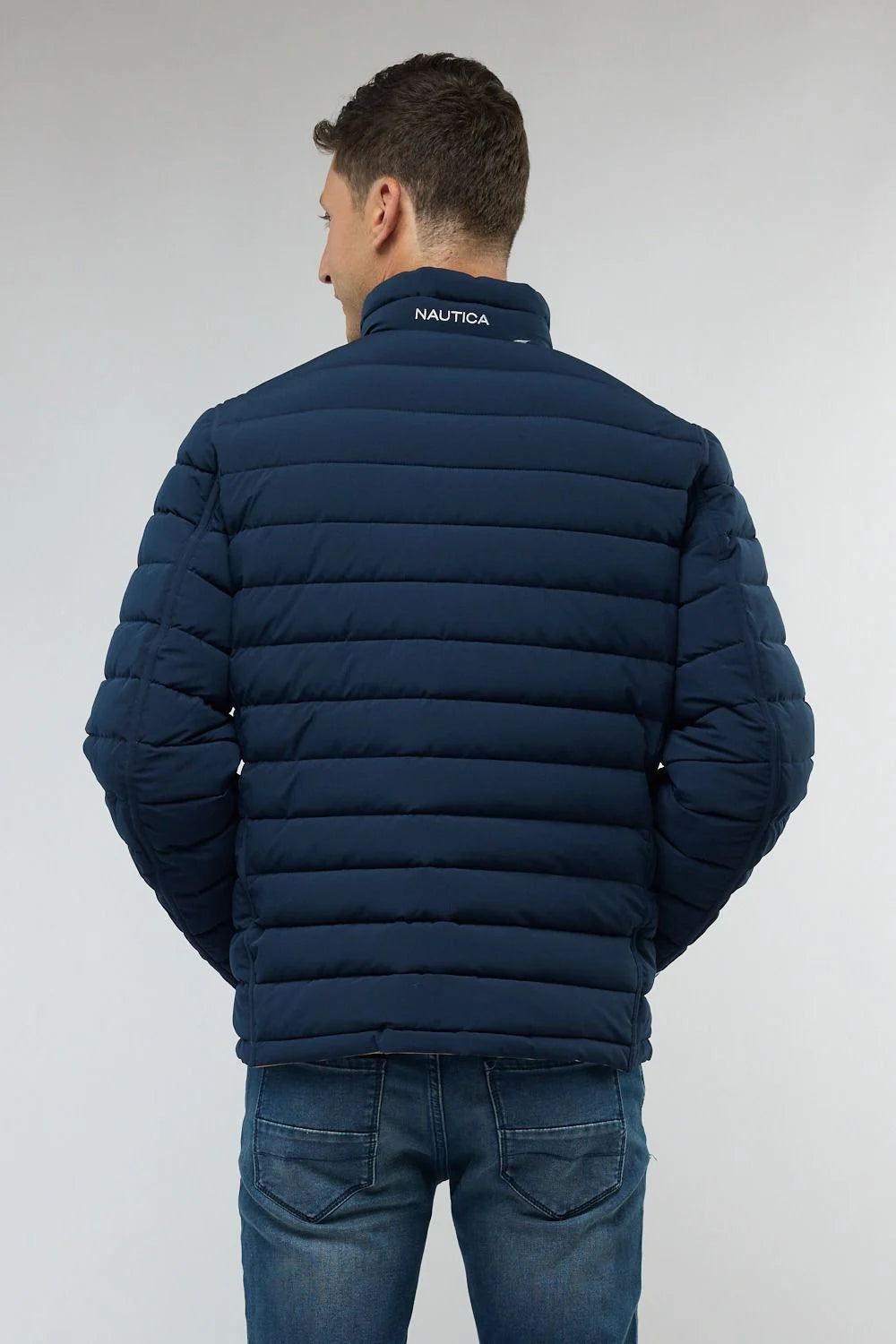 מעיל דו צדדי  / בז'- נייבי