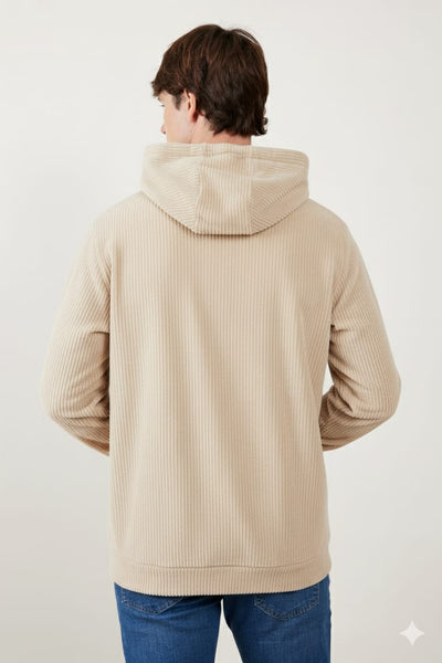 קפוצ'ון קורדרוי בצבע בז'