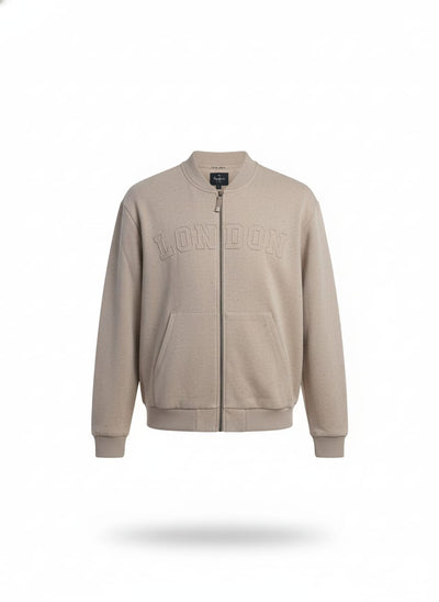 קפוצ'ון קלאסי עם רוכסן - בז'