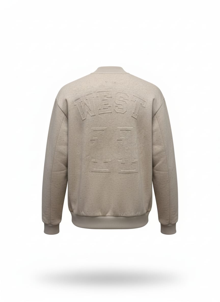 קפוצ'ון קלאסי עם רוכסן - בז'