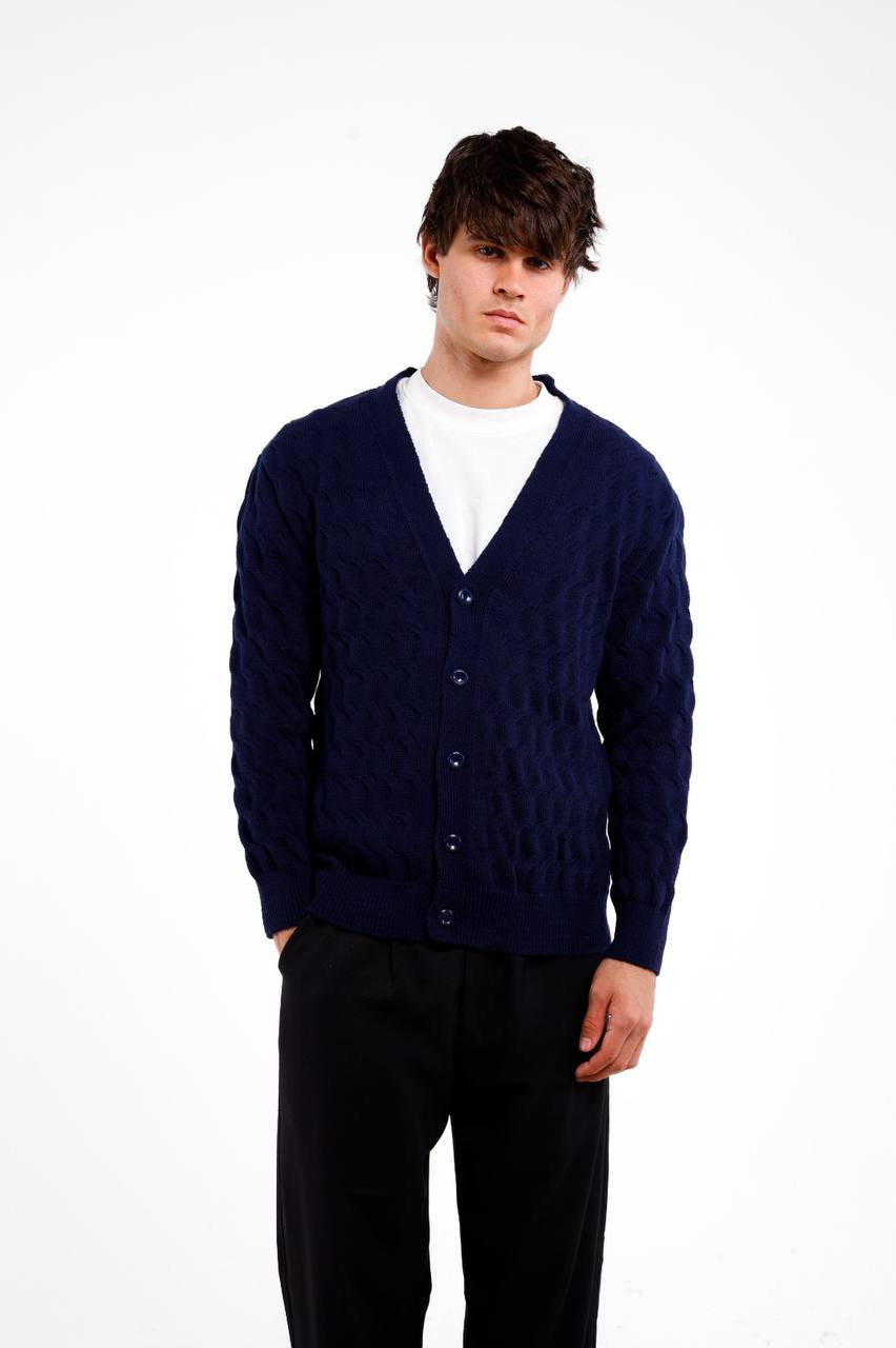 סריג קרדיגן - נייבי