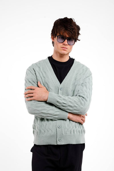 סריג - ירוק מנטה