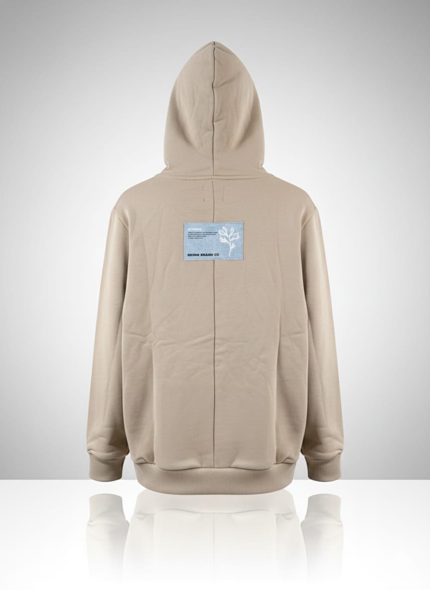 קפוצ'ון עם כיס - בז'