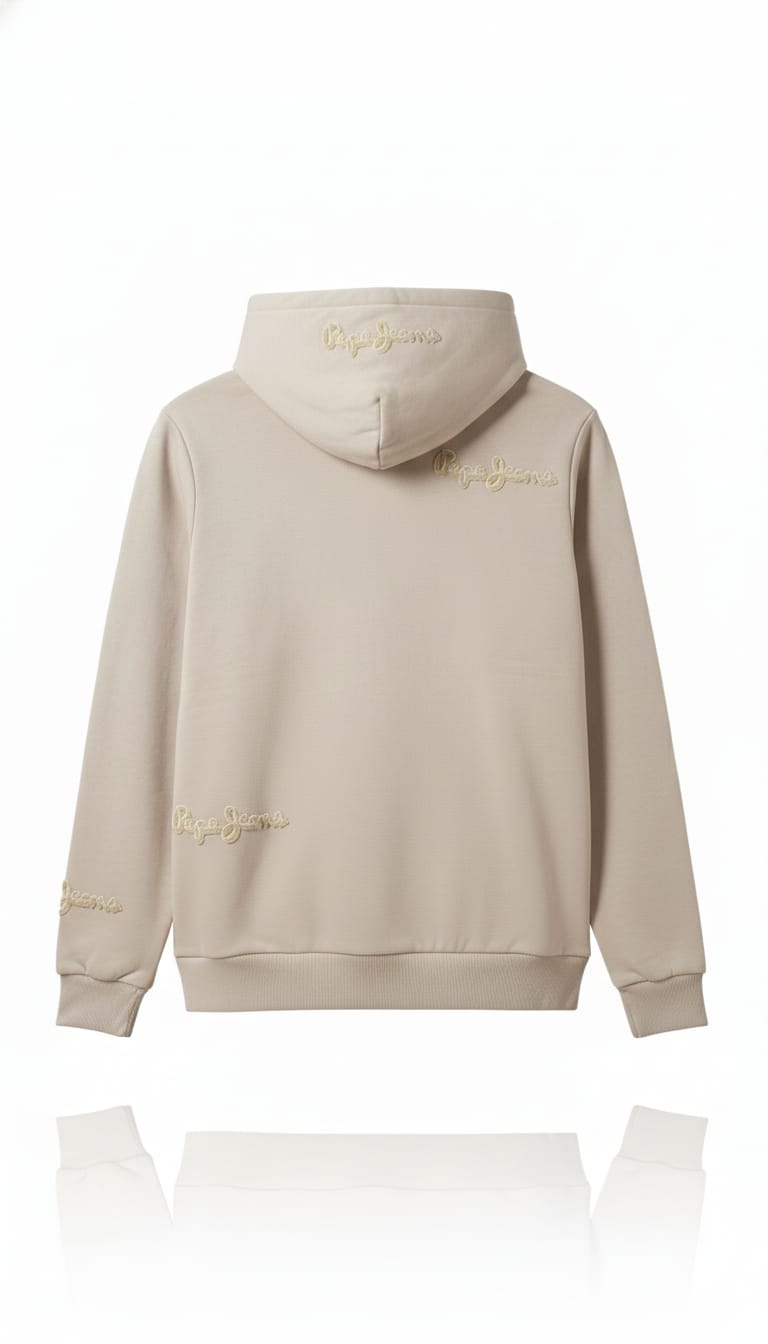 קפוצ'ון עם כיס -  בז'