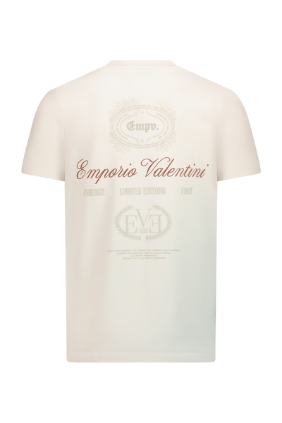 טישרט שרוול קצר גזרת SLIM- לבן