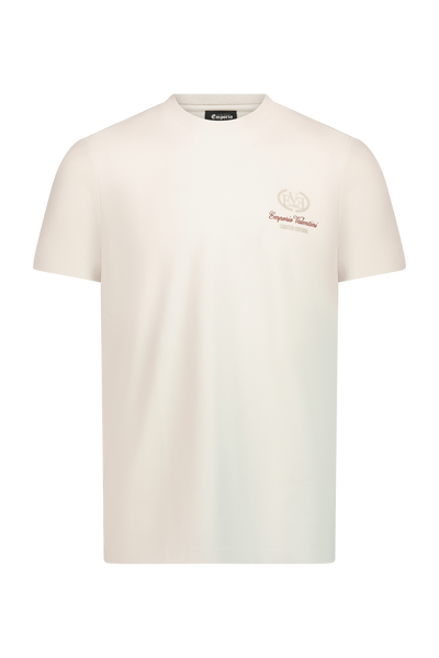 טישרט שרוול קצר גזרת SLIM- לבן