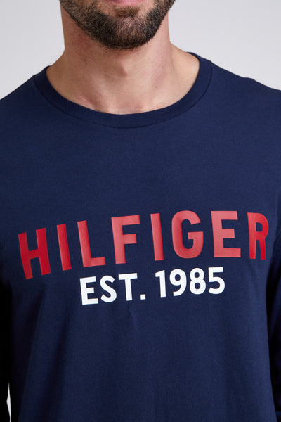 טישרט שרוול ארוך בצבע נייבי