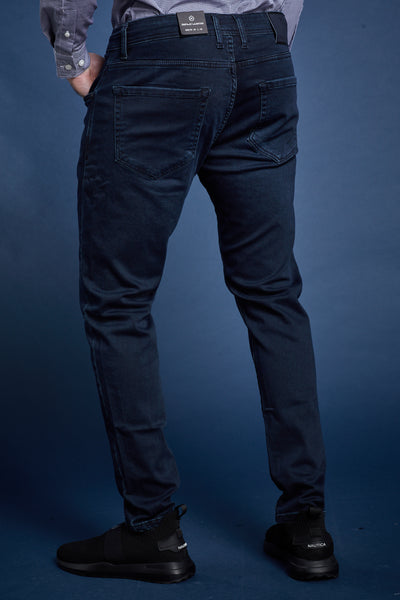 מכנס ג'ינס סקיני בצבע כחול