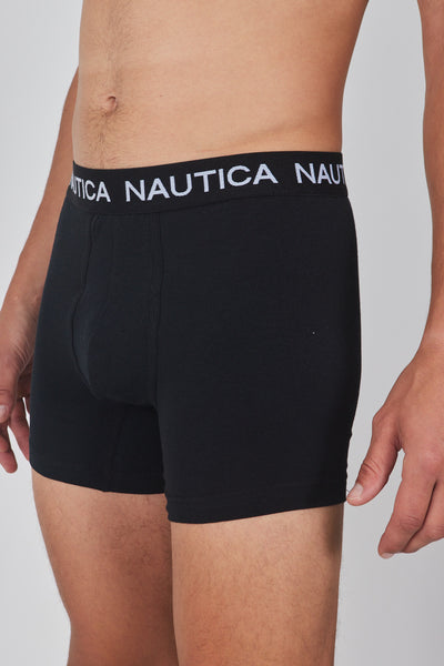 מארז שלישיית בוקסר ארוך בצבע שחור