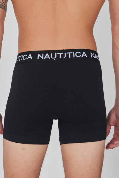 מארז שלישיית בוקסר ארוך בצבע שחור