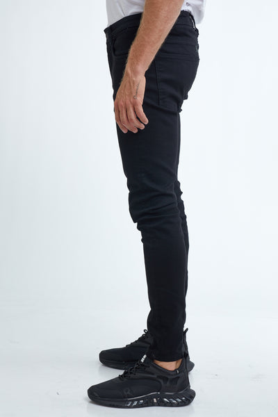 מכנס ג'ינס סקיני שחור פחם