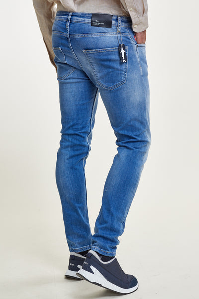 מכנס ג'ינס סלים 896 בצבע כחול 2