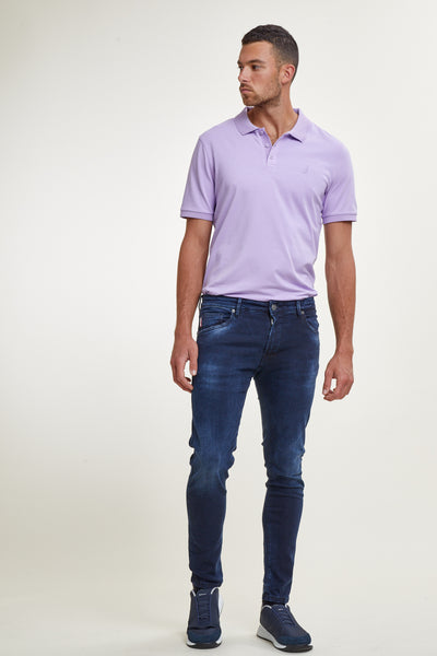 מכנס ג'ינס סלים 800 בצבע כחול 23
