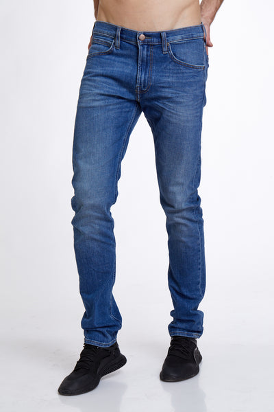 מכנס ג'ינס בצבע כחול